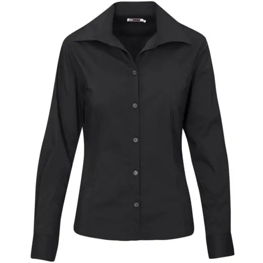 Ladies Long Sleeve Sheffield Black